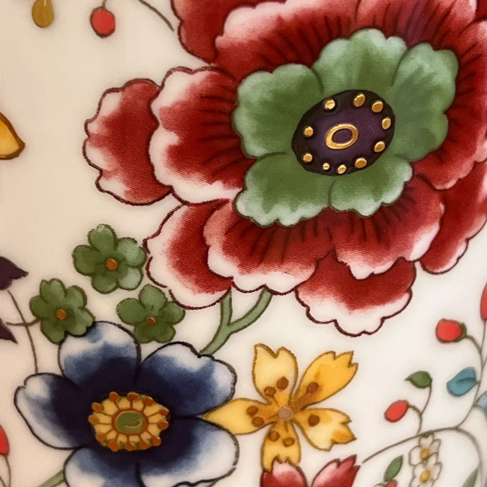 Wedgewood Archive Pink Chrysanthemum Bone China Mug